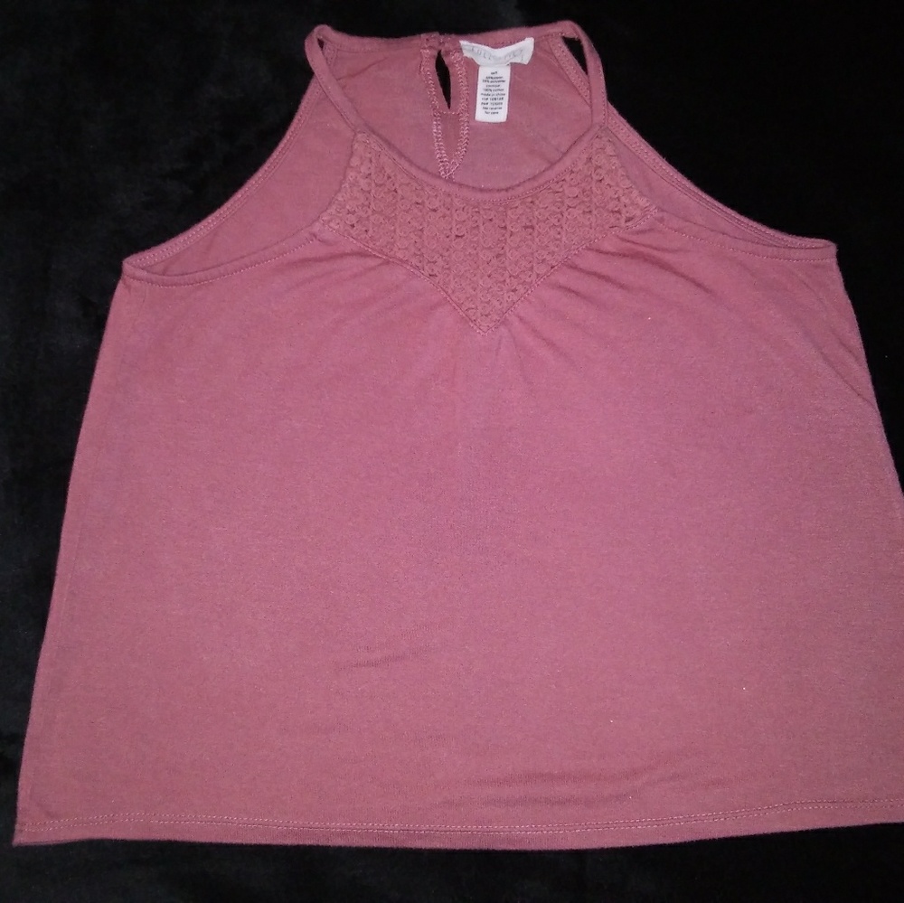Light pink crop top